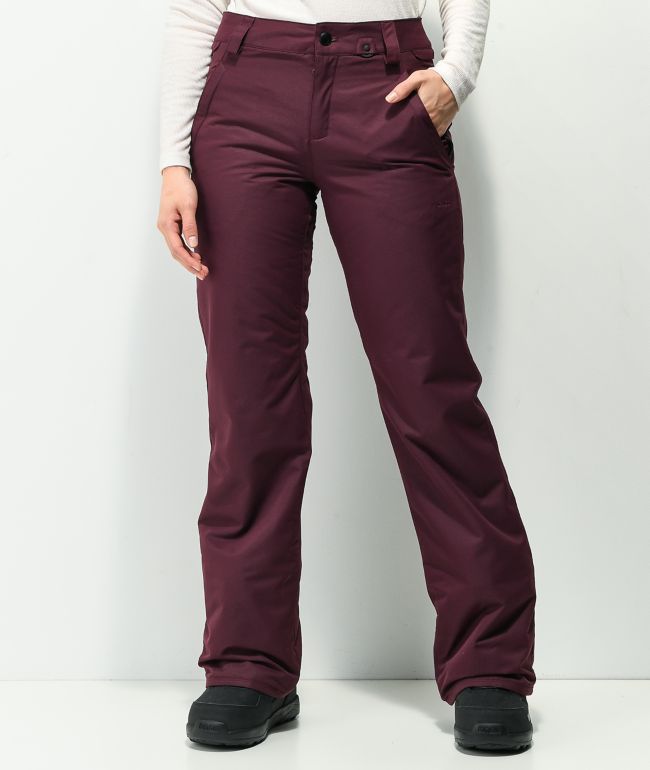Volcom Frochickie Merlot 10K Insulated Snowboard Pants
