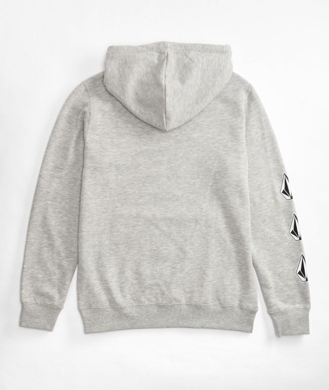 Volcom Kids Iconic Stone Black Hoodie - thumbnail 2