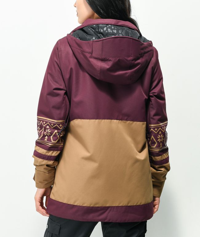 Volcom Westlands Merlot 10K Snowboard Jacket - thumbnail 2