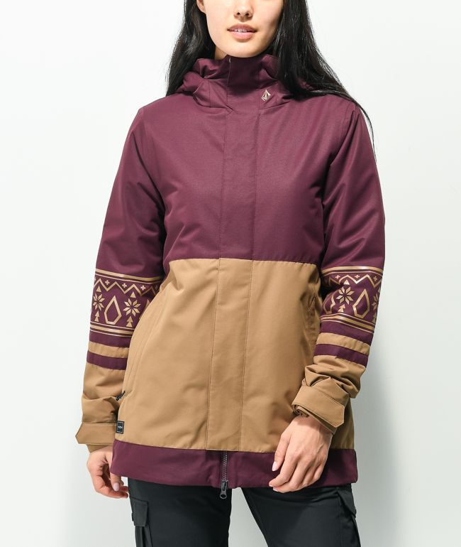 Volcom Westlands Merlot 10K Snowboard Jacket