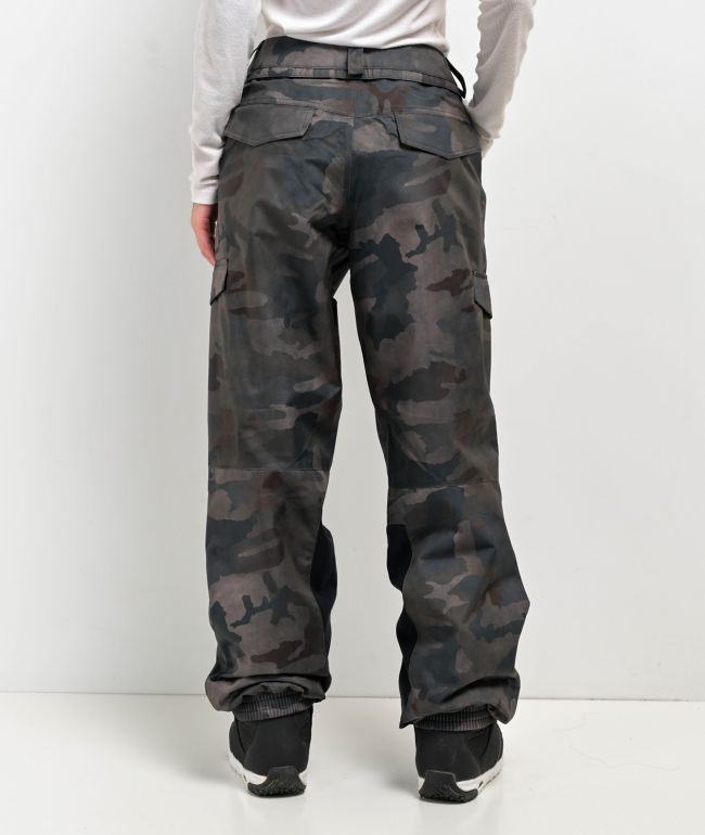 Volcom Wildling Cloudwash Camo 15K Snowboard Pants - thumbnail 2