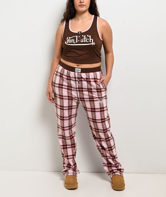 Von Dutch Chocolate Jersey Lounge Set - thumbnail 3