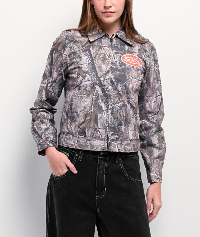 Von Dutch Mechanical Camo Work Jacket - thumbnail 2