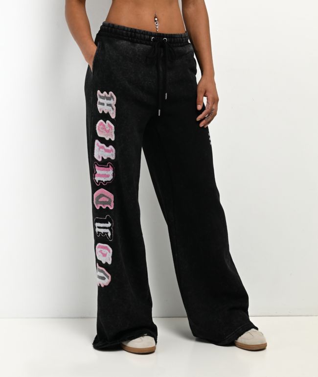 Von Dutch Mineral Black Sweatpants
