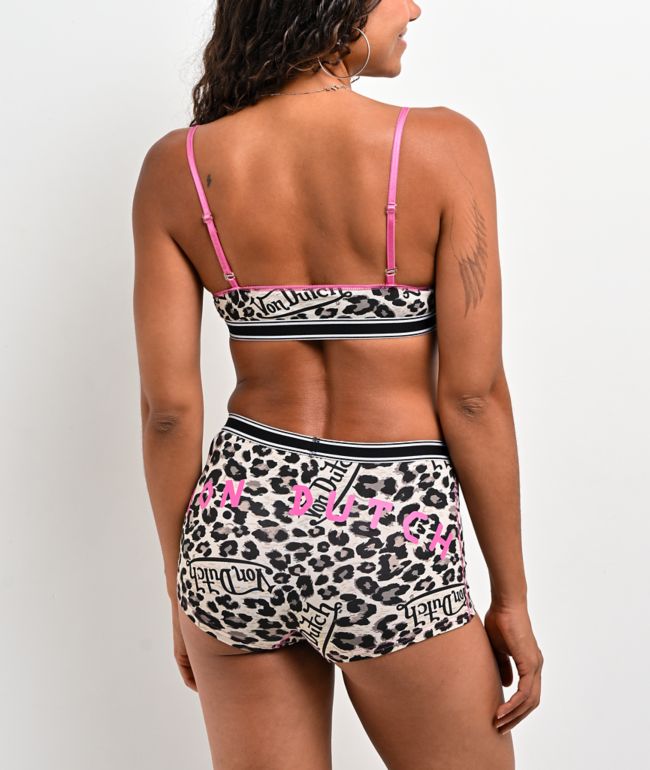 Von Dutch Pink Cheetah Lounge Set - thumbnail 2