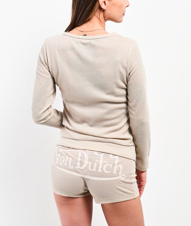 Von Dutch Sand Waffle Lounge Set - thumbnail 2