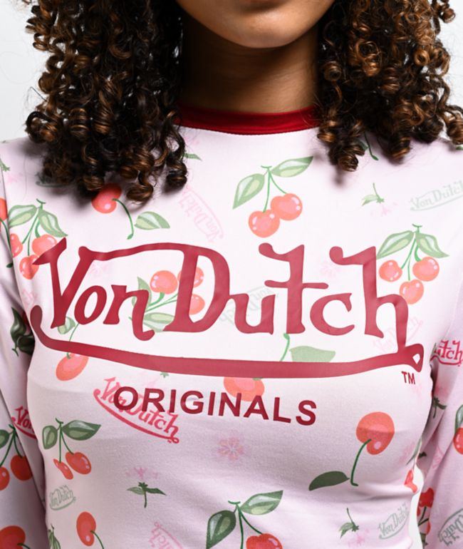 Von Dutch Yummy Cherry Pink Lounge Set - thumbnail 3