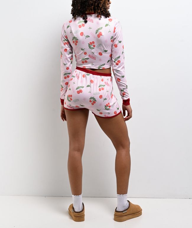 Von Dutch Yummy Cherry Pink Lounge Set - thumbnail 2