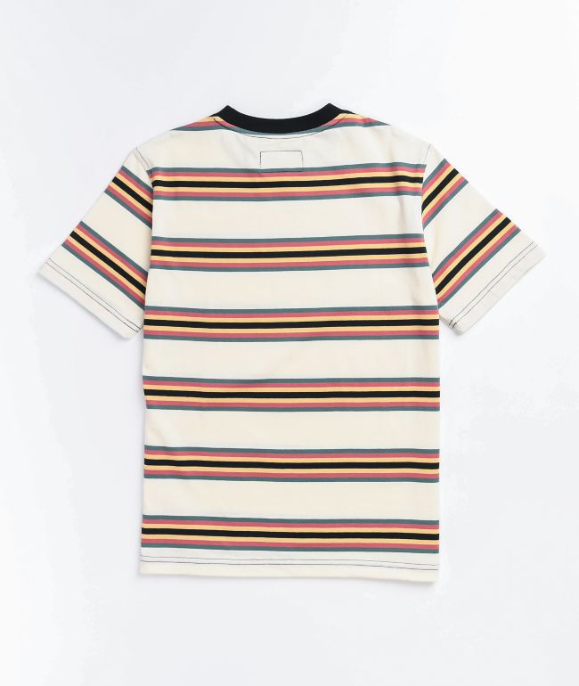 Welcome Baja Stripe Ivory T-Shirt - thumbnail 2