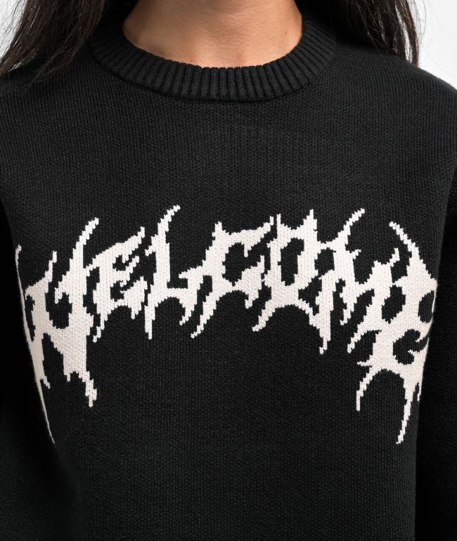 Welcome Barb Black Sweater - thumbnail 2