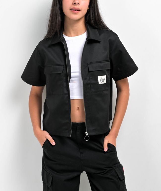 Welcome Nephilim Black Short Sleeve Work Shirt - thumbnail 2