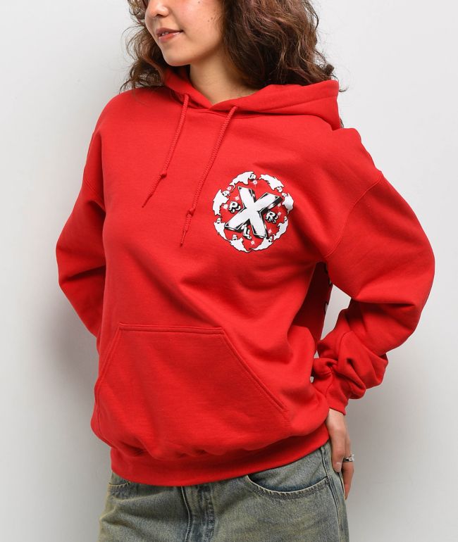 XPLR Apparitions Red Hoodie - thumbnail 2