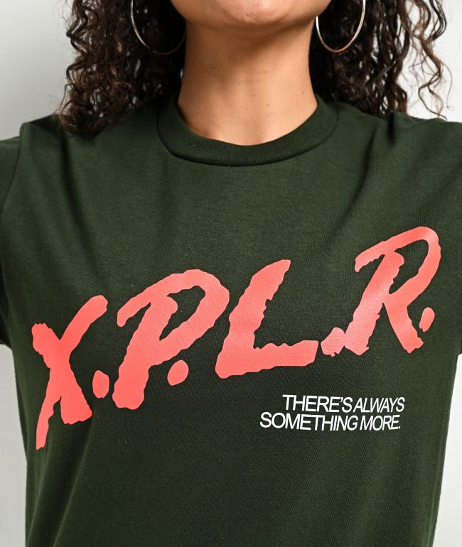 XPLR Dare Dark Green T-Shirt - thumbnail 3
