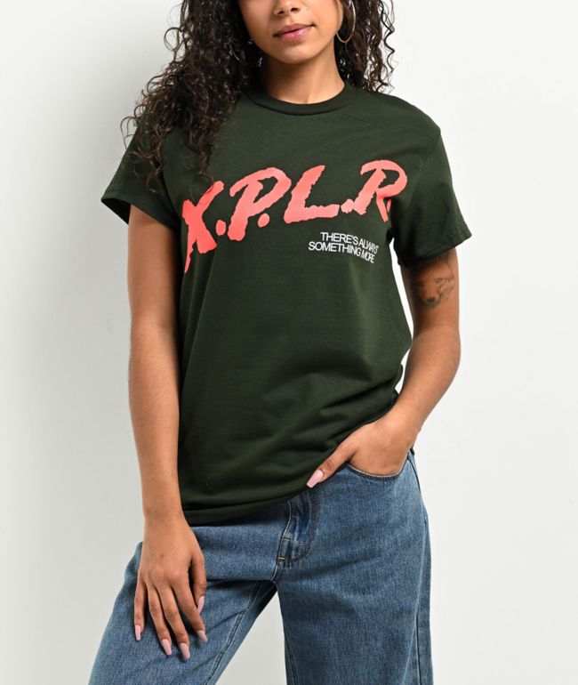 XPLR Dare Dark Green T-Shirt