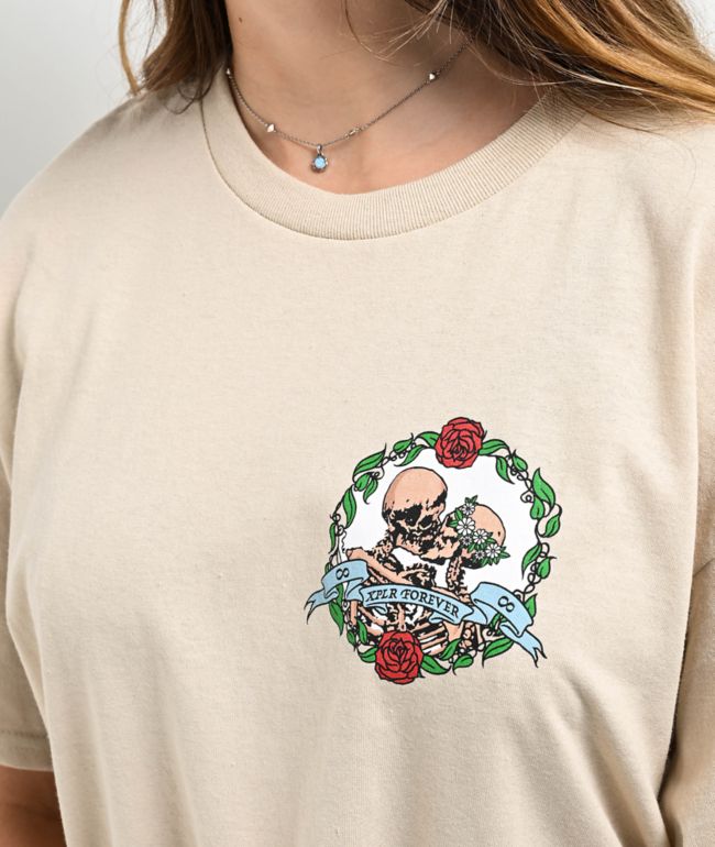 XPLR Deadly Love Sand T-Shirt - thumbnail 3