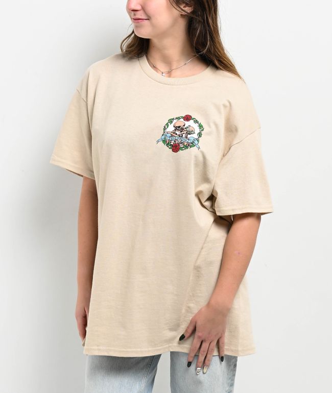XPLR Deadly Love Sand T-Shirt - thumbnail 2