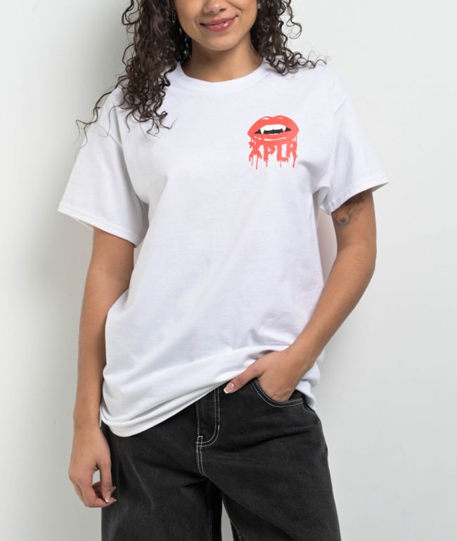 XPLR Fangs White T-Shirt - thumbnail 2