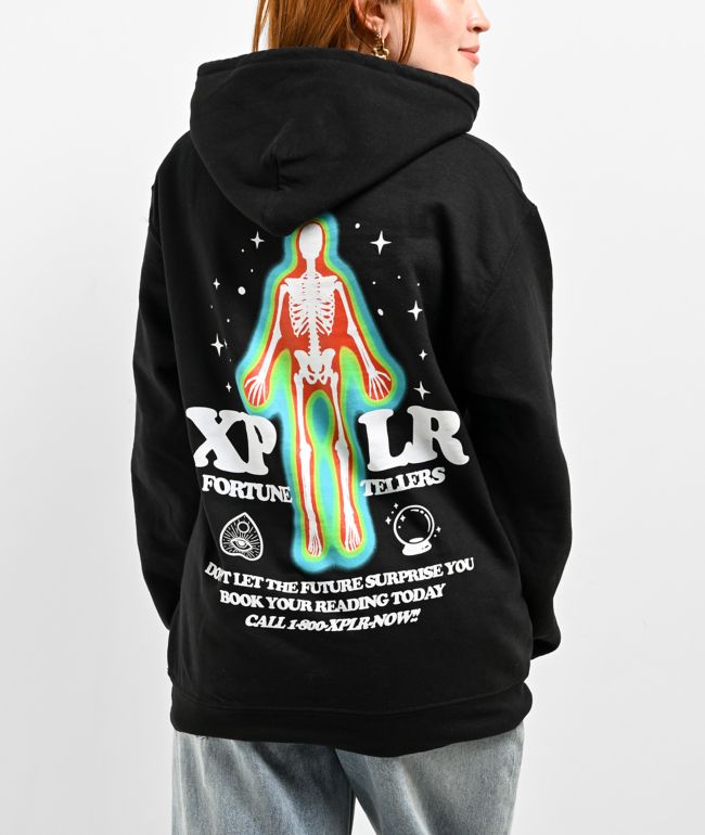 XPLR Fortune Teller Black Hoodie