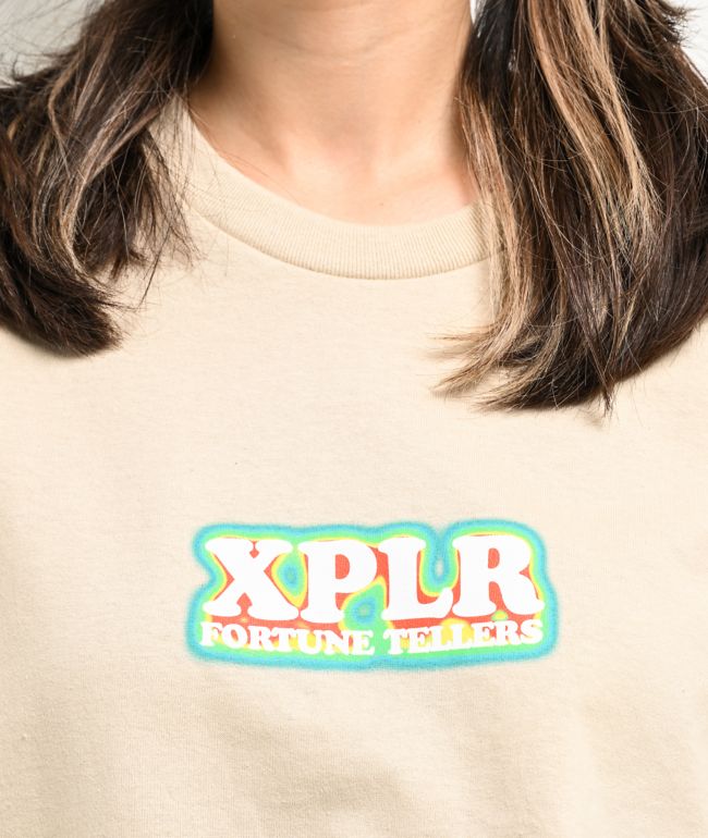 XPLR Fortune Teller Sand T-Shirt - thumbnail 3
