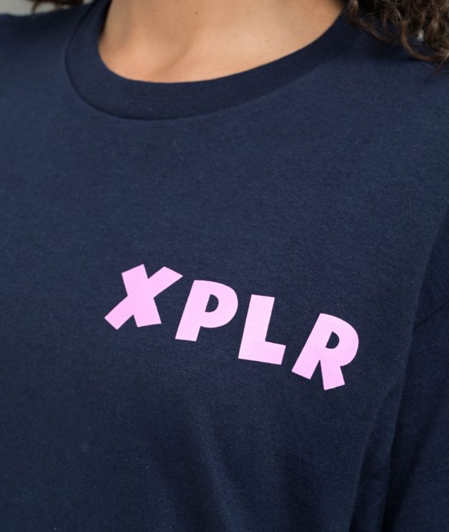 XPLR Ghosts Navy T-Shirt - thumbnail 3