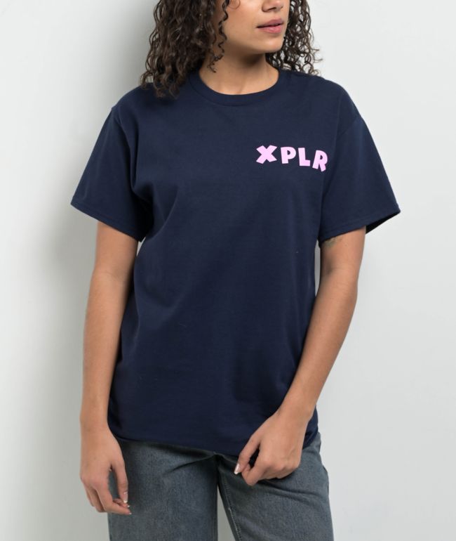 XPLR Ghosts Navy T-Shirt - thumbnail 2