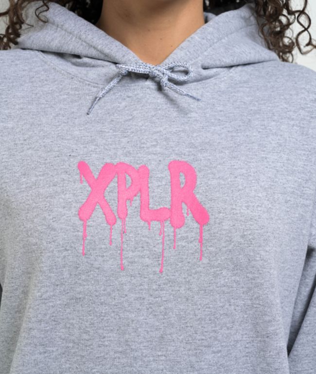 XPLR Graffiti Grey Hoodie - thumbnail 3