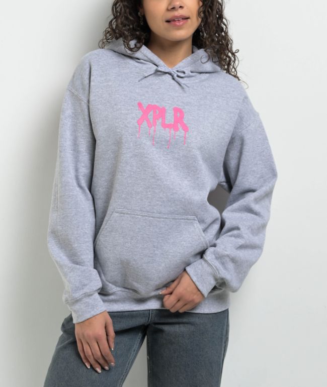 XPLR Graffiti Grey Hoodie - thumbnail 2