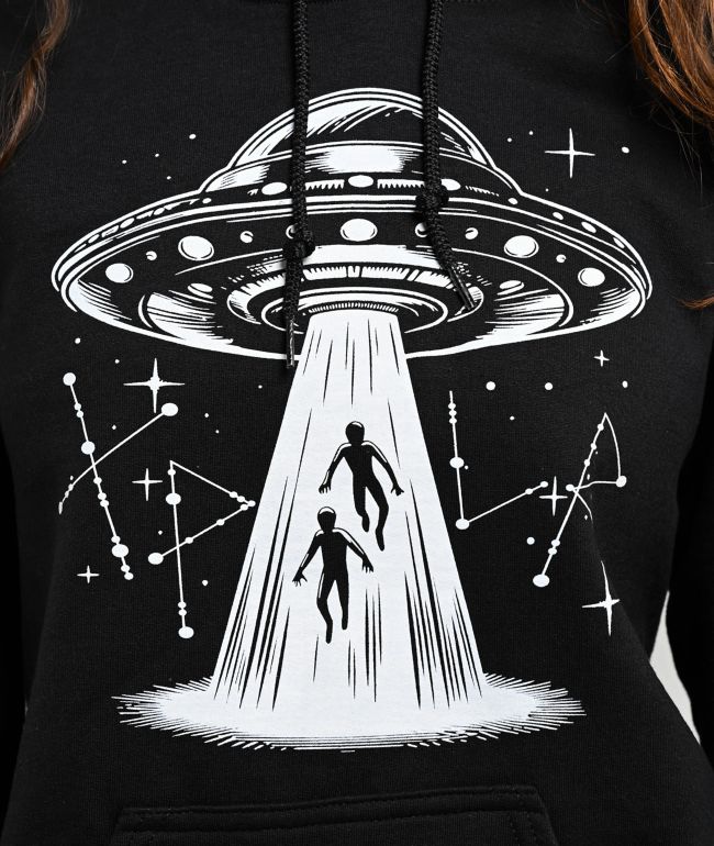 XPLR UFO Black Hoodie - thumbnail 3