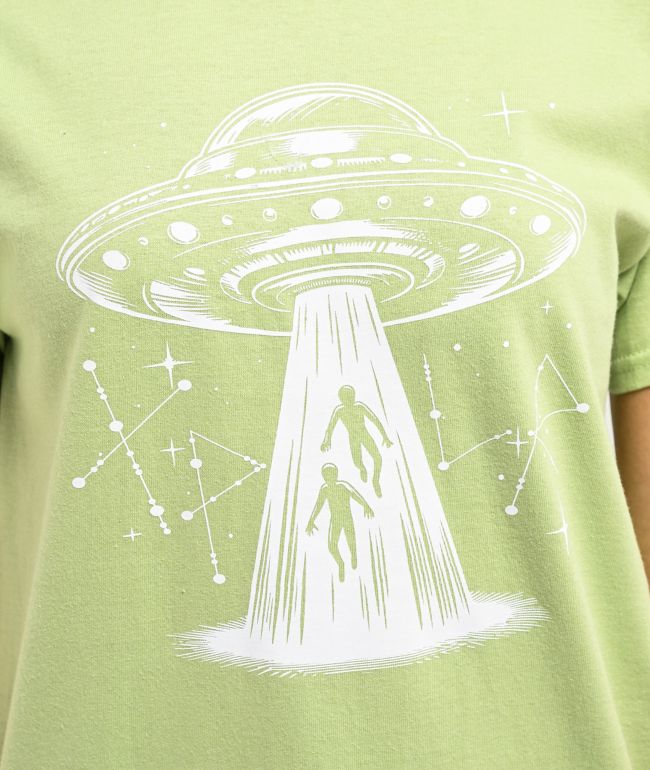 XPLR UFO Pistachio T-Shirt - thumbnail 3
