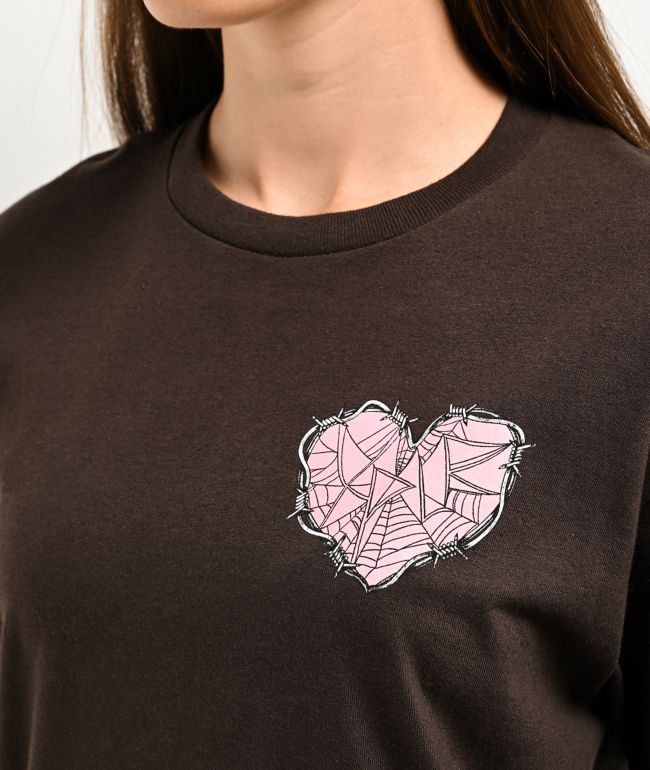 XPLR Webheart Brown T-Shirt - thumbnail 3