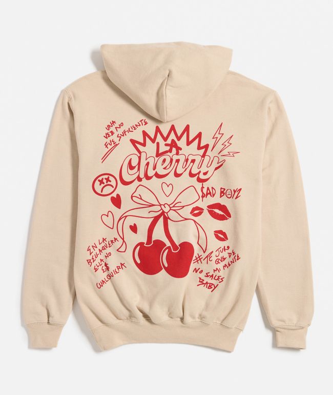 $AD BOYZ by Junior H Kids La Cherry Natural Hoodie
