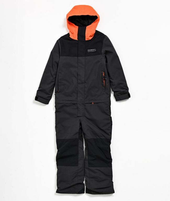 Airblaster Kids Freedom Black & Orange 15K Snow Suit