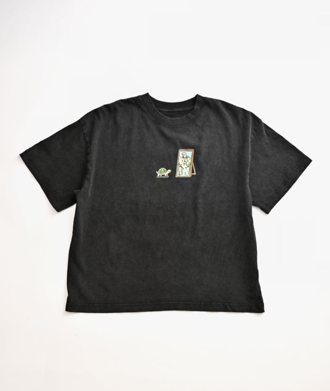 A.LAB Kids Jerry Mirror Black Wash T-Shirt