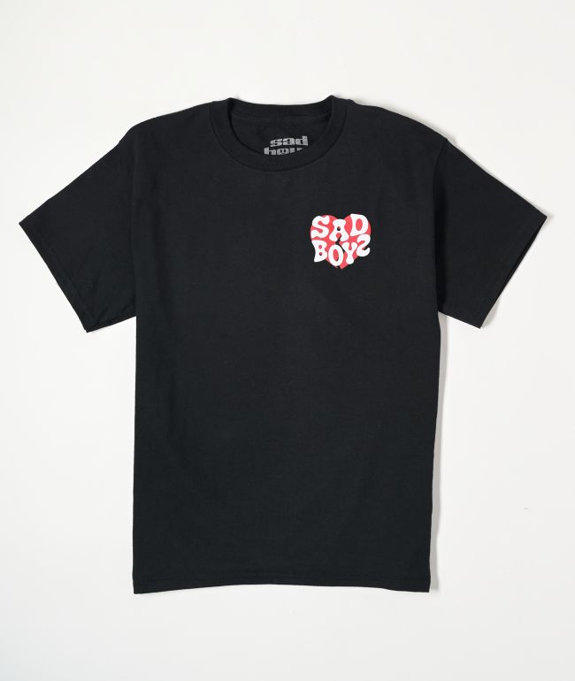 $AD BOYZ by Junior H Kids Heart Black T-Shirt