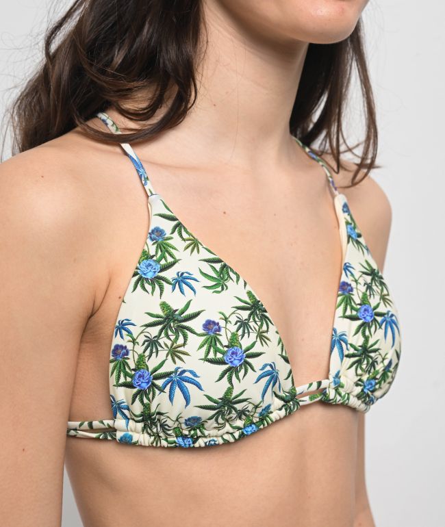 Your Highness Blue Dream Triangle Bikini Top - thumbnail 3