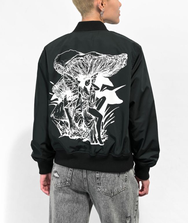 Your Highness Fairy Dream Black Bomber Jacket