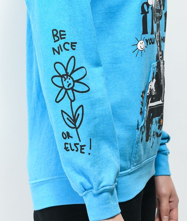 Your Highness Lawnmower Blue Hoodie - thumbnail 2