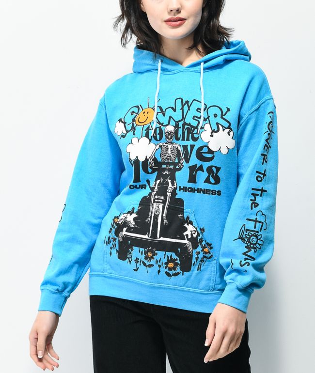 Your Highness Lawnmower Blue Hoodie