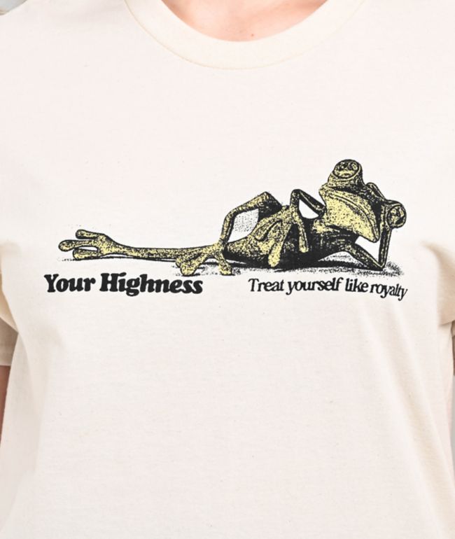 Your Highness Loungin Beige T-Shirt - thumbnail 3