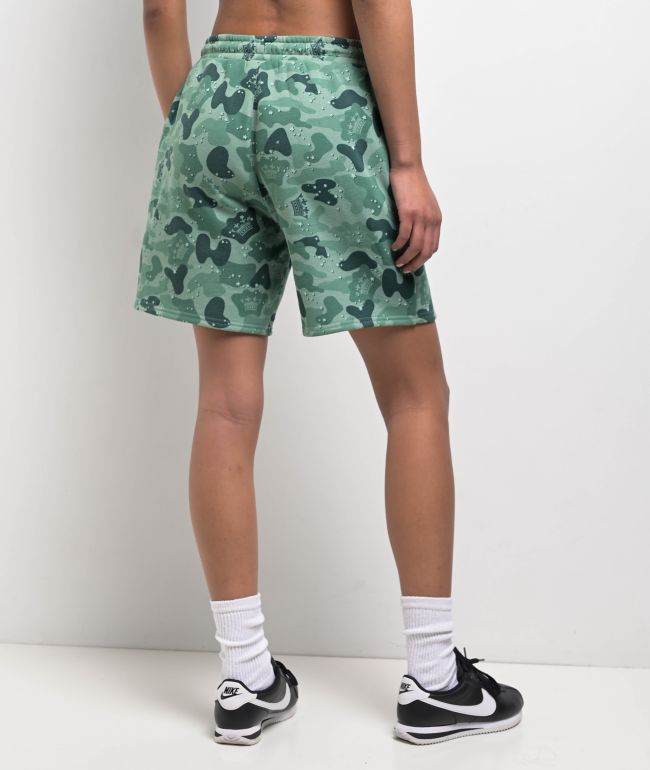Your Highness Ocean Camo Sweat Shorts - thumbnail 2