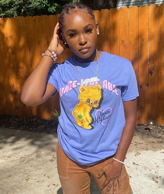 Your Highness Unbeleafable Blue T-Shirt - thumbnail 2