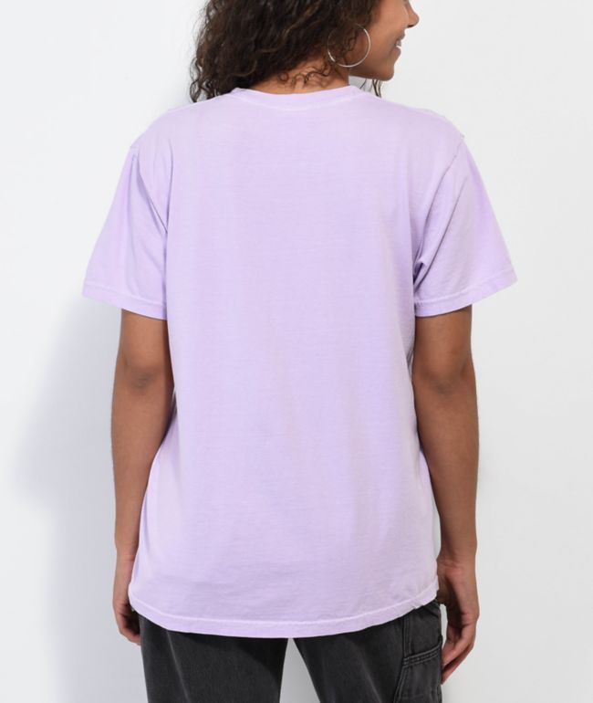 Zine Garment Dye Lavender T-Shirt - thumbnail 2