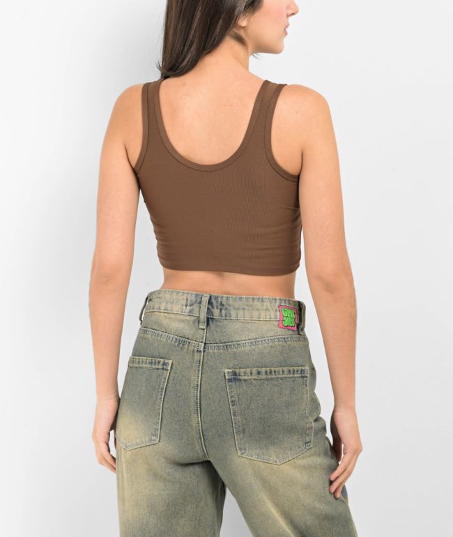 Zine Kenzi Carafe Crop Tank Top - thumbnail 2