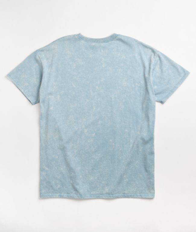 Zine Maya Blue Mineral Wash T-Shirt - thumbnail 2