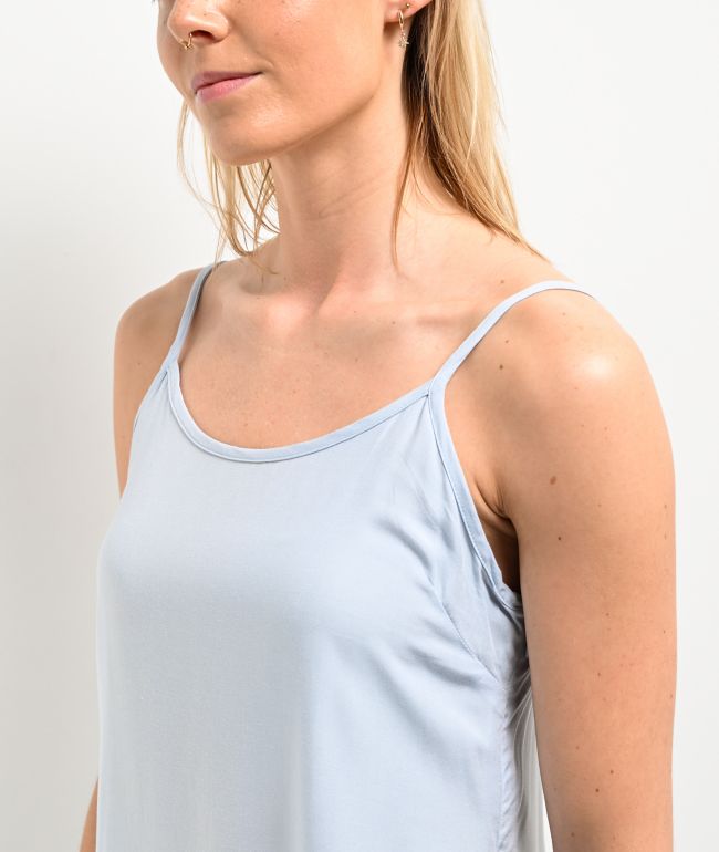 Zine Remi Light Blue Slip Dress - thumbnail 3