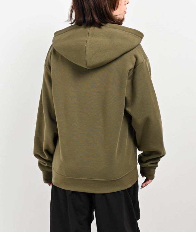Zine Russo Olive Zip Hoodie - thumbnail 2