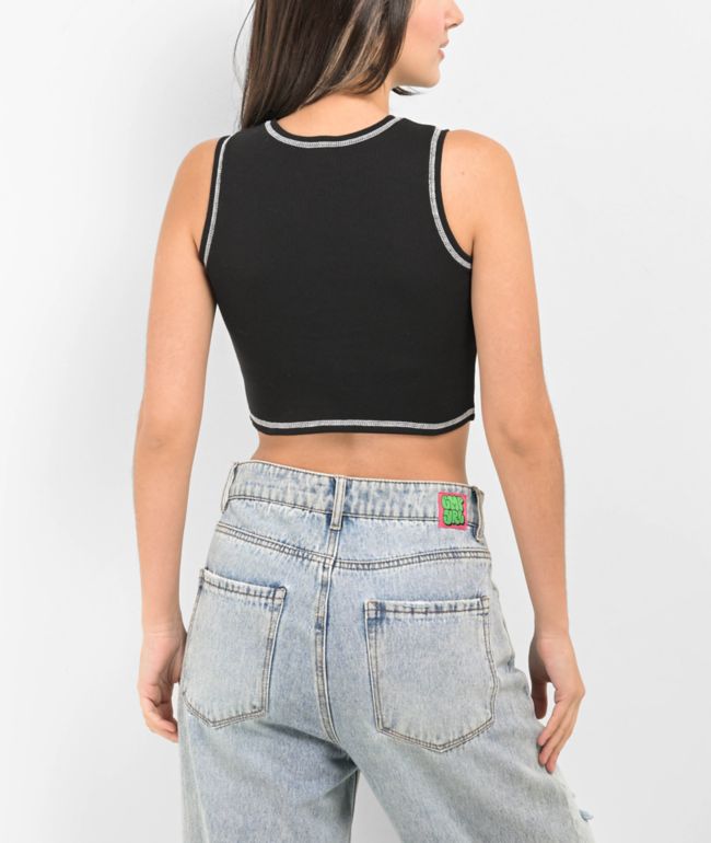 Zine Sunney Caviar Crop Tank Top - thumbnail 2