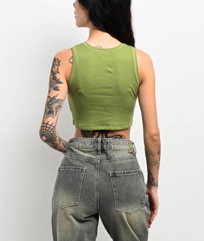 Zine Sunney Epsom Crop Tank Top - thumbnail 2