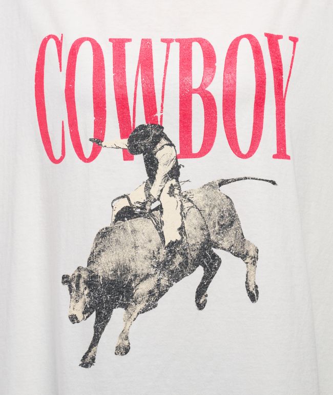 Zutter Cowboy White T-Shirt - thumbnail 3