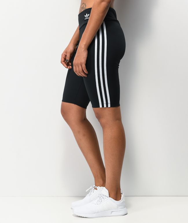 adidas Black Bike Shorts - thumbnail 3